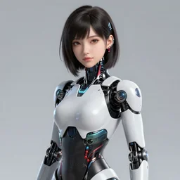 beutiful girl cyborg, trending artstaition, unreal engine