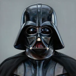 darth vader, portrait, realistic painting, high definition, very detailed, extremely high detail, photo realistic, symmetrical