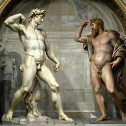 creation of adam by michelangelo