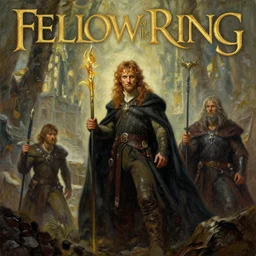 fellowship of the ring in minas tirith a 2 4. artgerm. high fantasy detail scene. keith parkinson. beksinski. 1 9 7 9 fantasy novel cover. oil on canvas