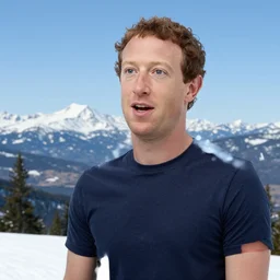 mark zuckerberg in a sugar mountain,