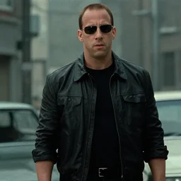 film still of vin diesel as neo in The Matrix (1999)
