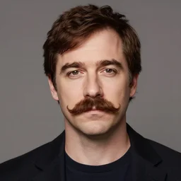 Nathan Fillion Mustache Maki Maki