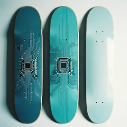 boards of canada exposed circuit boards, film photo, soft lighting album cover, nostalgia, turquoise gradient
