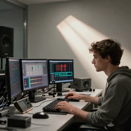 sound designers interacting with neural networks to synthesize sound effects