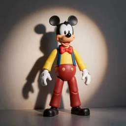 a neca style action figure of disney's goofy