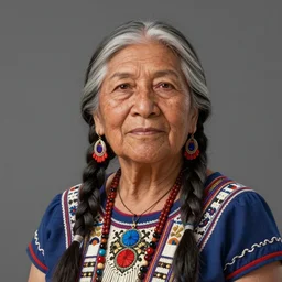 portrait old woman protagonist in overwatch, indigenous ecuadorian huaorani, highly detailed, beautiful, graceful, elegant, lovable, highly detailed, digital painting, artstation, concept art, sharp focus, golden ratio, smooth, octane render, sharp focus, artstation,, by artgerm, ghibly, disney, pixar, dreamworks