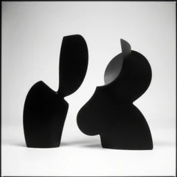 fine art photography of abstract black and white shapes, studio photography, black and white photography, Ilford 120mm film