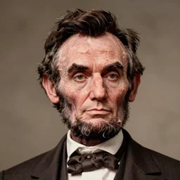 abraham lincoln's face is made of ham, hyperdetailed, artstation, cgsociety, 8 k