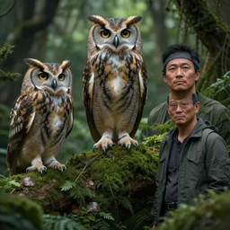 forest owl spirits, greg simkins, android jones, victo ngai