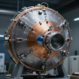 the core of an antimatter reactor, photorealistic, ultra high detail, 8k