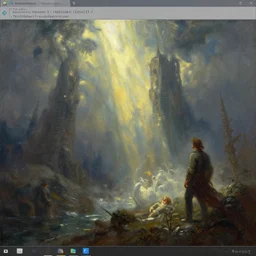 windows promt made by ivan aivazovsky, peter mohrbacher, greg rutkowski volumetric light effect broad light oil painting painting fantasy art style sci - fi art style realism premium prints available artwork unreal engine