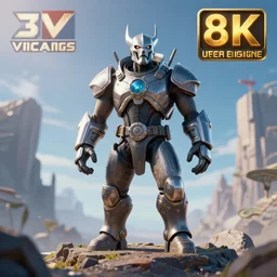 Space Vikings, Digital Art, 8k, Unreal Engine 5