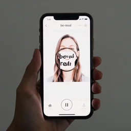 bereal, be real, app, phone camera