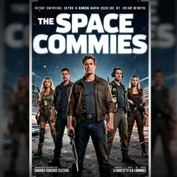 poster of the movie : the space commies