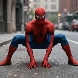 a film still of spiderman with 8 legs, cinematic, by sam raimi