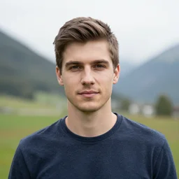 portrait photo of a young swiss man captured on nikon d 5 0