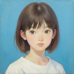 可 愛 い 女 の 子, painting by greg ruthowski