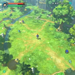 A stunning screenshot of a unique area in The Legend of Zelda: Ocarina of Time