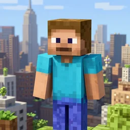 mincraft in real life, new york city