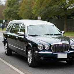 jaguar hearse