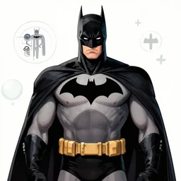 medical illustration of ( ( batman ) )