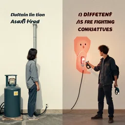 different ais are fighting for control of art and narratives, and humans are fighting for electricity, gas and gasoline.