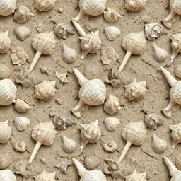 see urchin shell seamless texture