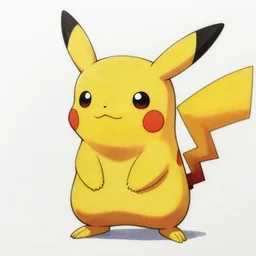 detailed!!! very close detailed image of pikachu by beksinski