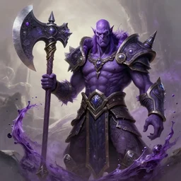 amazing masterclass portrait of a ruthless purple cyclops, giant axe, hearthstone splash art, deiv calviz, splash art, natural light, elegant, intricate, fantasy, atmospheric lighting, by greg rutkowski, hearthstone splash art, hd wallpaper, ultra high details, cinematic composition, professional master piece made in one year