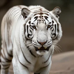 a real white tiger