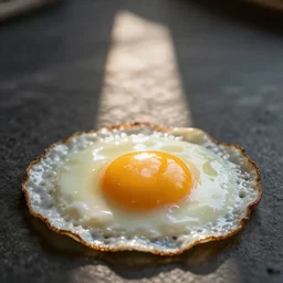fried eggs, sunnyside up