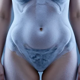 frosted pelvis