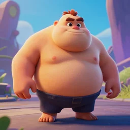 big chungus in Fortnite Cinematic trailer HD, unreal engine, octane, realistic lighting, highly textured