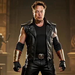 Elon Musk in Mortal Kombat 11