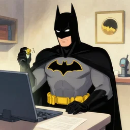 batman with regular job