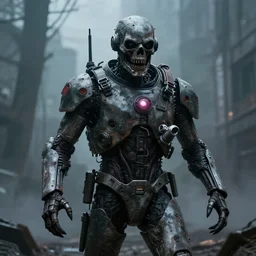 soviet terminator, scary, futuristic