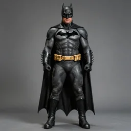 dwayne johnson as batman, full body shot, highly - detailed, sharp focus, award - winning