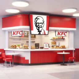 the backrooms but its all a kfc store