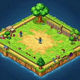 A Link to the Past as an isometric rpg game