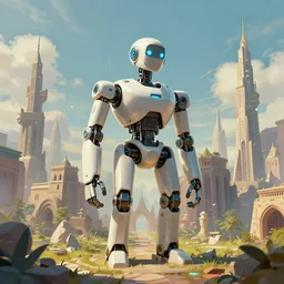 🤖🏰, surreal, artstation, digital art