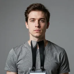 studio photograph of the most average man in the world