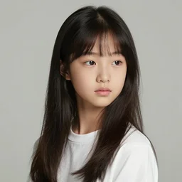 a masterpiece portrait photo of a beautiful young girl who looks like a korean mary elizabeth winstead
