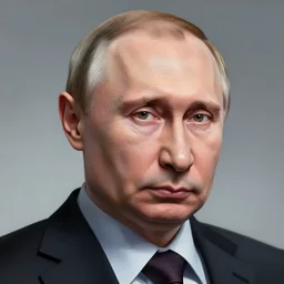 putin cyborg face android character artwork hd