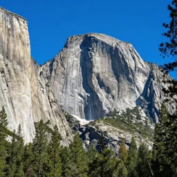gods cathedral at yosemite, by ansel adams