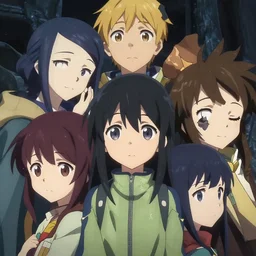 screenshot from the made in abyss anime, perfect faces, fine details