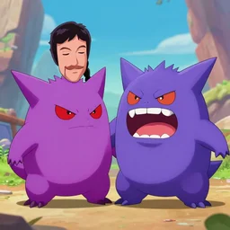 hybrid of alex jones and gengar crying, photograph, ultra detailed, 8 k, rule of thirds.