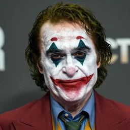 photo of Danny Devito (2018) as the Joker by Lee Jeffries, head shot, detailed, award winning, Sony a7R