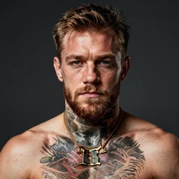 conor mcgregor, studio portrait