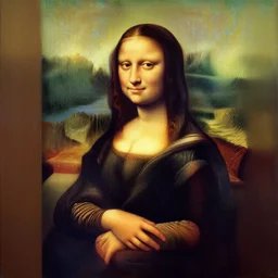 beksinski, zdzisław - mona lisa in the style of zdzisław beksinski by zdzislaw beksinski